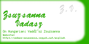 zsuzsanna vadasz business card